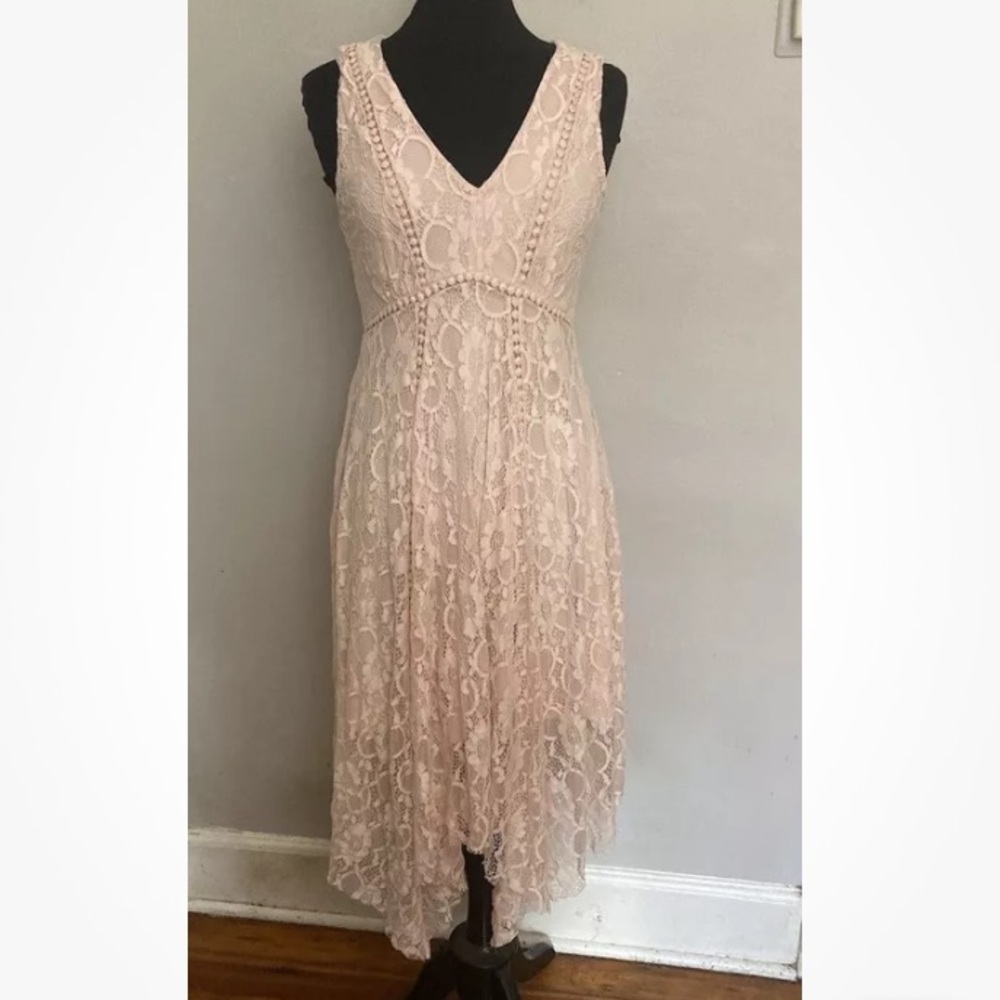 8-30 Venus Pink lace dress 10 Fairy Romantic femcore feminine